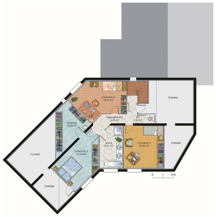 plan maison a etage meuble etage 17711
