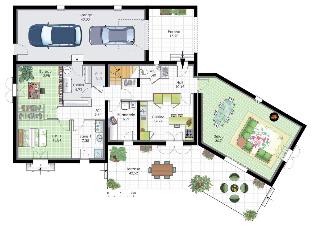 plan de maison bbc