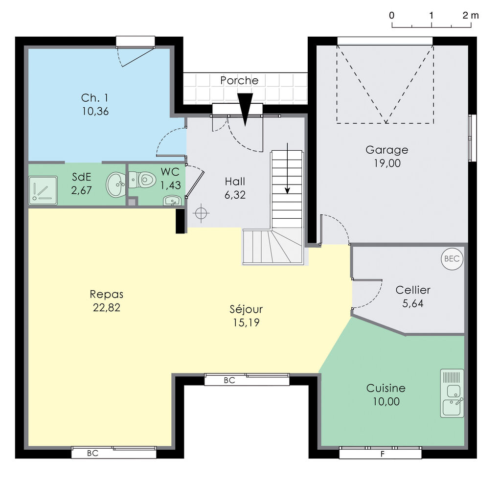 plan de maison ytong