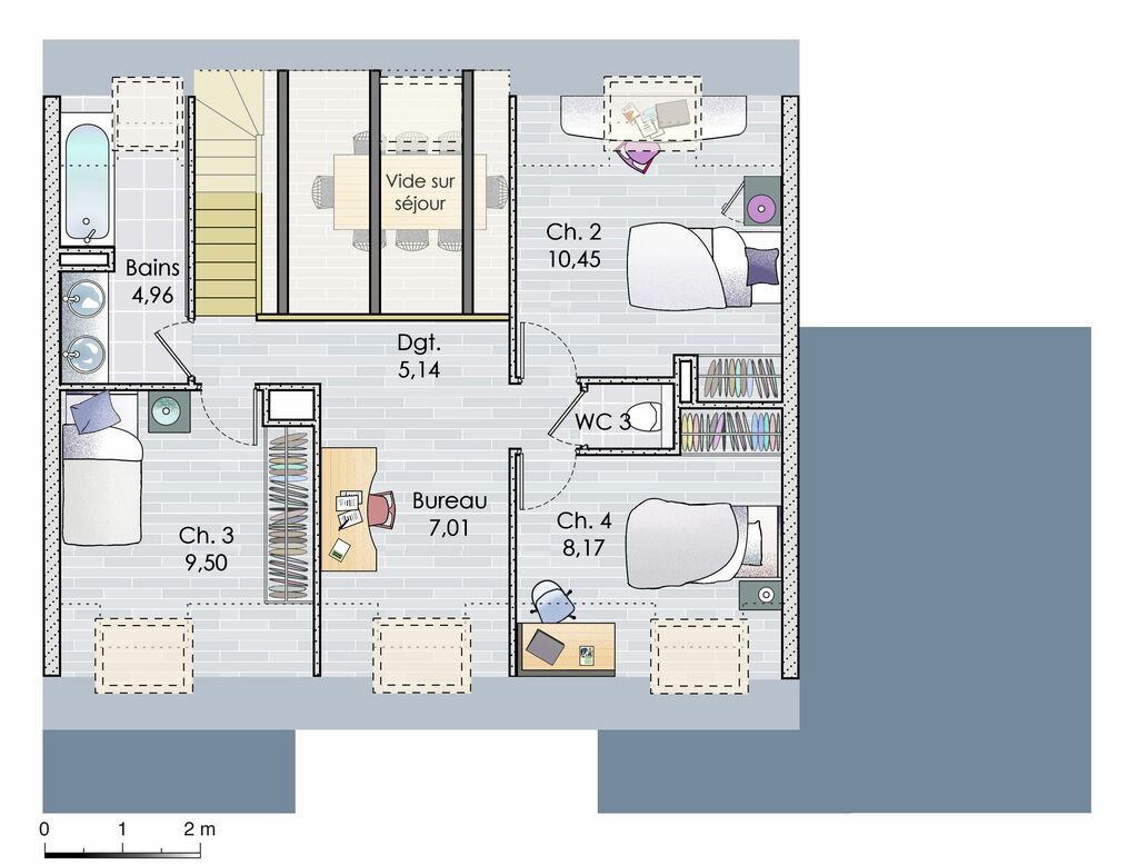 Plan Maison Phenix Plain Pied 2 Chambres Plan de maison : Une maison spacieuse et lumineuse | Faire construire sa  maison