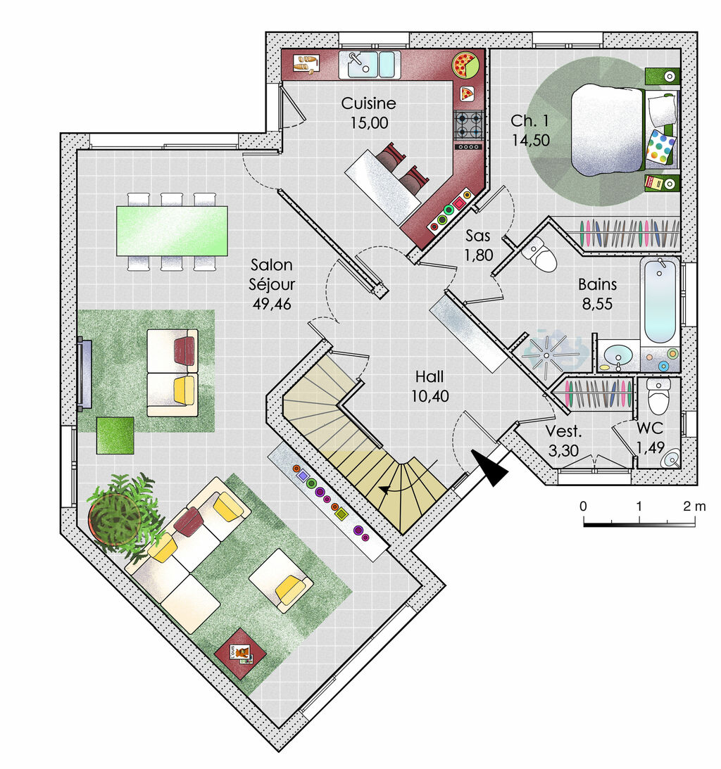 plan maison ile de france