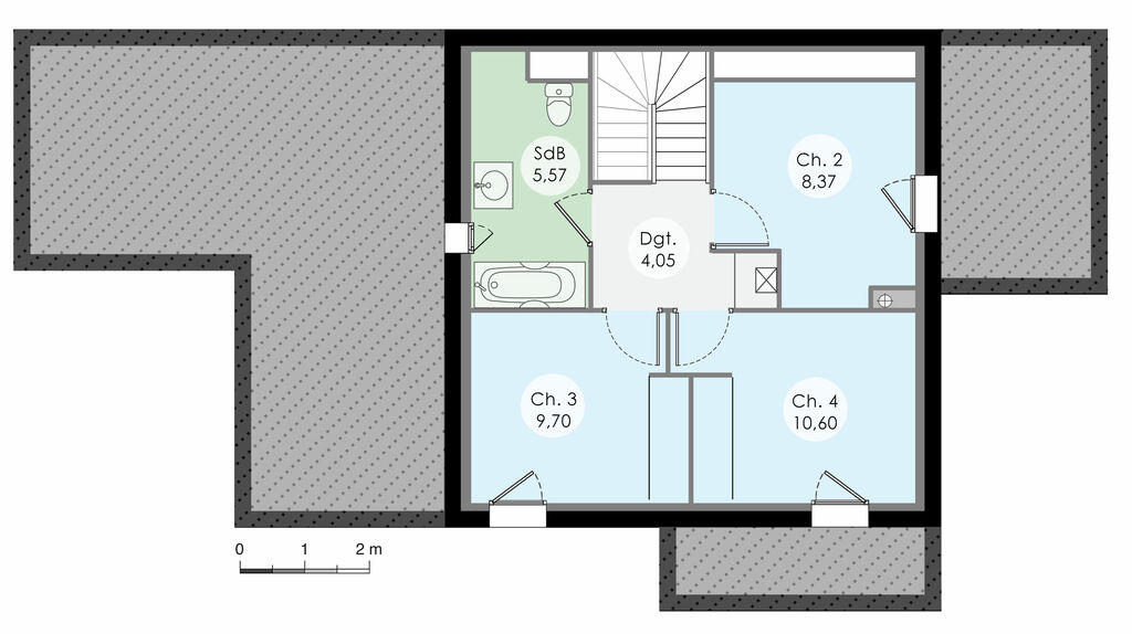 plan de maison bretonne