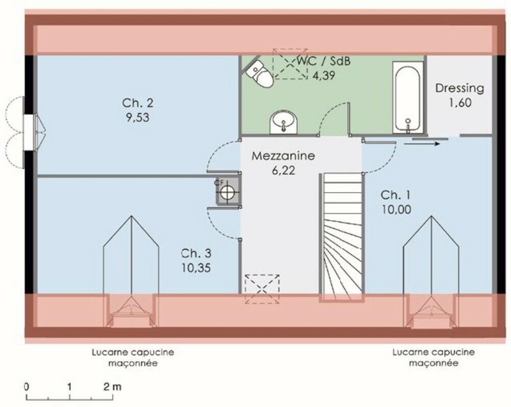 plan de maison classique