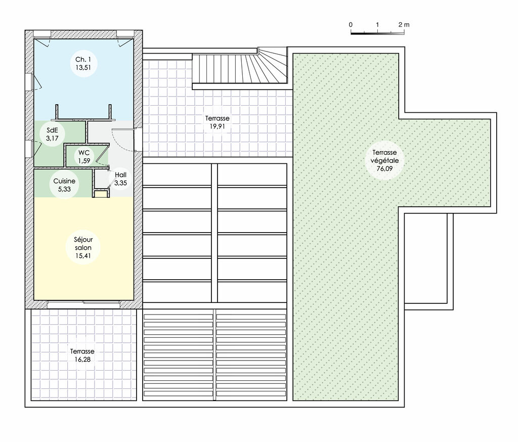 plan de maison atypique