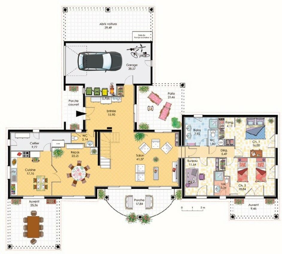 plan de maison bbc