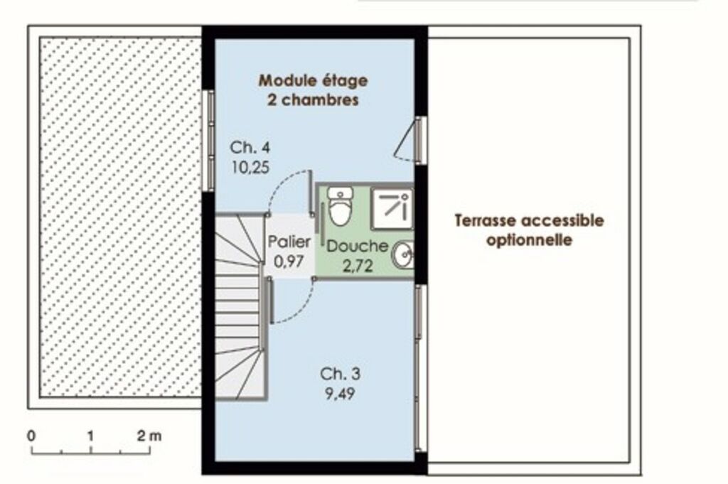 plan de maison modulable