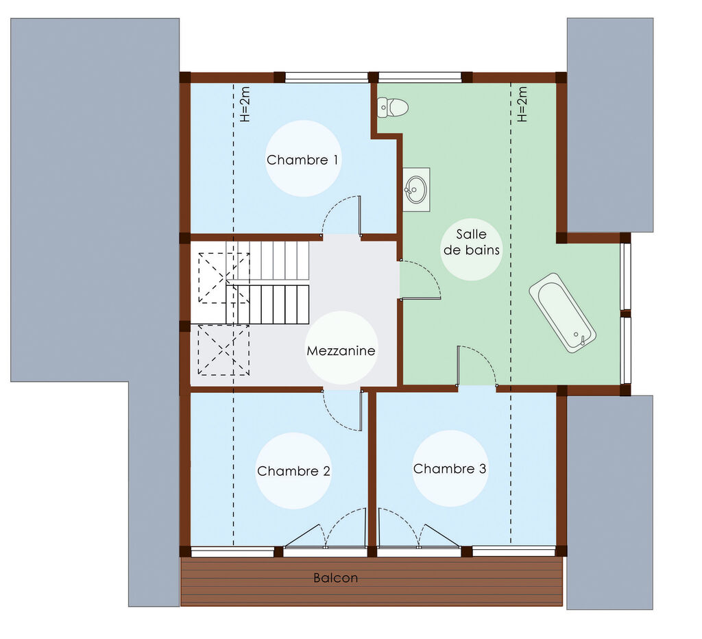 plan de maison écoénergétique