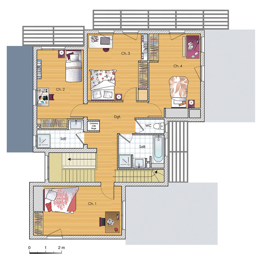 Plan de maison : Maison bois | Faire construire sa maison