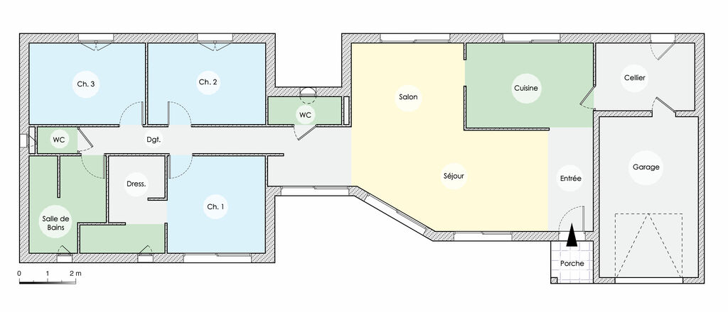 maison plain pied orthographe